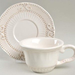 American atelier baroque cups and saucers